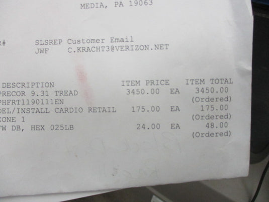 Used Precor 9.31 Treadmill