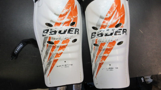 Used Bauer SG Shift Hockey Shin Guards - 17"
