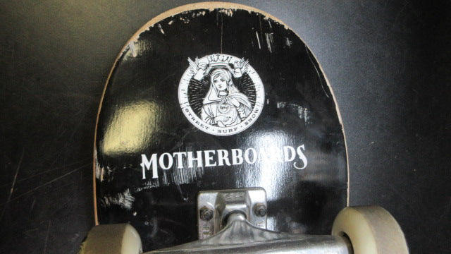 Load image into Gallery viewer, Used Motherboards Lux Mundi Sacred Heart of Jesus Skateboard Deck - 31"
