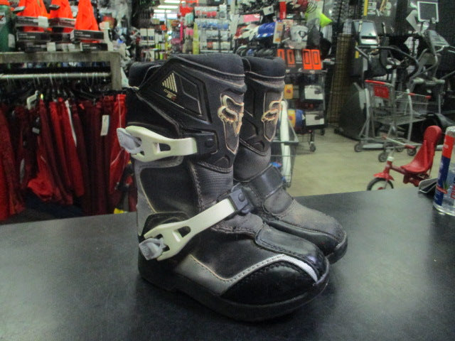Load image into Gallery viewer, Used Fox Racing Comp 5K Motocross Boots Youth Size K12
