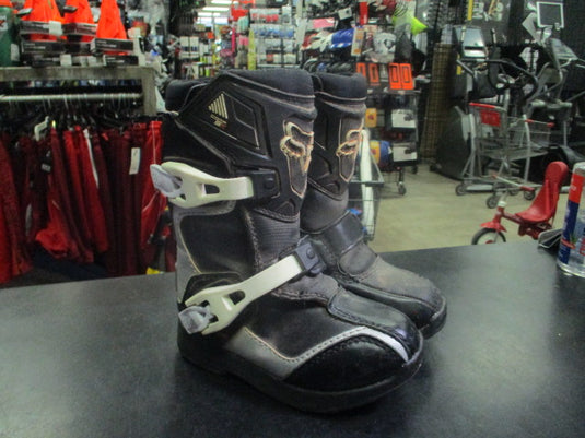 Used Fox Racing Comp 5K Motocross Boots Youth Size K12