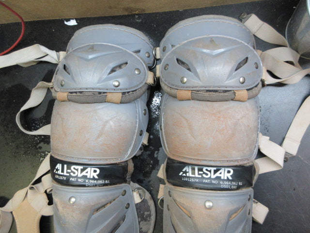Load image into Gallery viewer, Used All-Star S7 Catchers Shin Guards - 9-12
