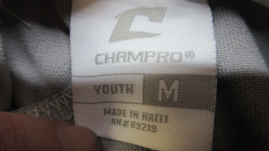 Used Champro Pull-up Baseball Pants - Youth Medium - Grey