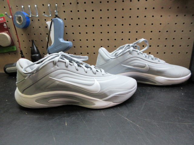 Load image into Gallery viewer, Used Nike A'ja Wilson A'One TB Wolf Grey Sneakers - Size 11.5
