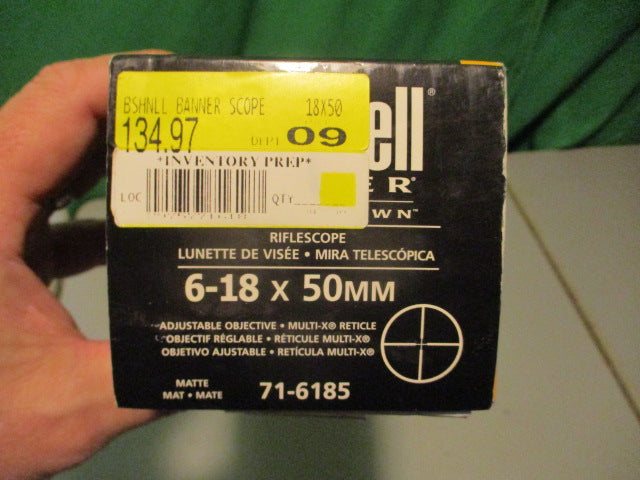 Load image into Gallery viewer, Used Bushnell Banner &amp; Dawn 6-18 x 50MM SCOPE
