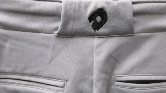 Used DEMARINI Grey Baseball Pants Size YOUTH XL Knicker