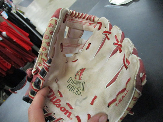 Used Wilson Dimond Backs T-Ball Glove - RHT