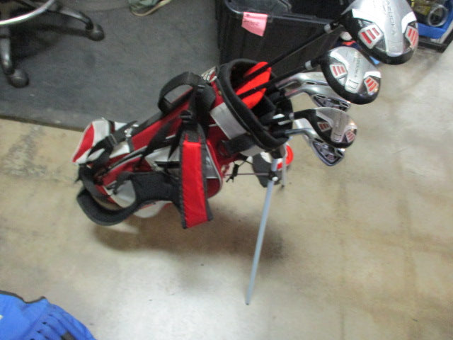 Load image into Gallery viewer, Used Tour Edge HT Max JR  8 Piece Complete Set With Bag Lefty Set
