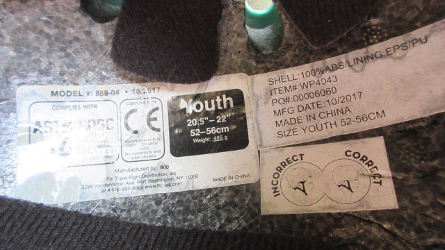 Load image into Gallery viewer, Used Triple Eight Wipeout Skating Helmet - Youth
