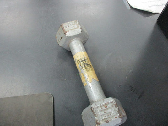 Used 5 LB Cast Iron Dumbbell