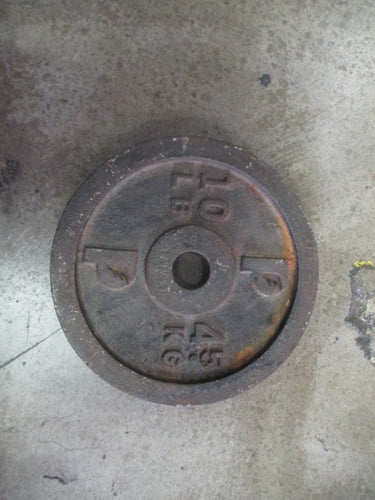 Used 10lb Cast Iron Standard Plate