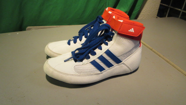 Load image into Gallery viewer, Used Adidas HVC  Size 1Y Wrestling Shoes
