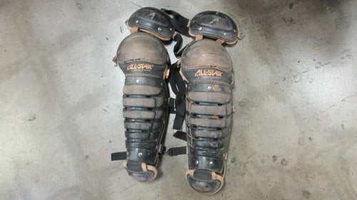 Used All Star LG912LS Youth Catchers Shin Guards