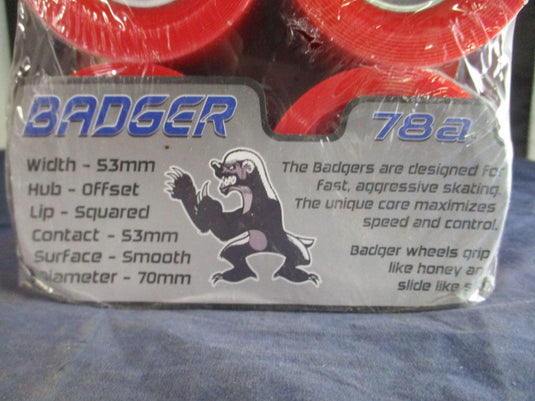 Hooligan Badger 70mm 78a Longboard Wheels