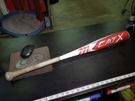 Used Marucci CatX One Piece Senior League USSSA Baseball Bat 30 in 20 oz -10