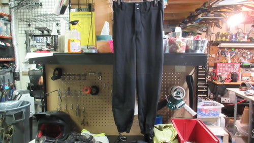 Used Champro Elastic Bottom Baseball Pants Youth Large -  Black
