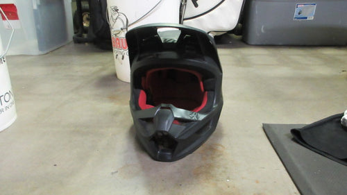 Used Fox Motorcross Helmet Youth Large - Matte Black