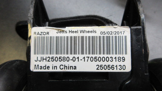 Used Razor Jets Heel Wheels