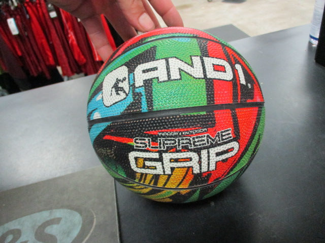 Load image into Gallery viewer, Used AND 1 Supreme Grip Indoor/Outdoor Mini Basketball
