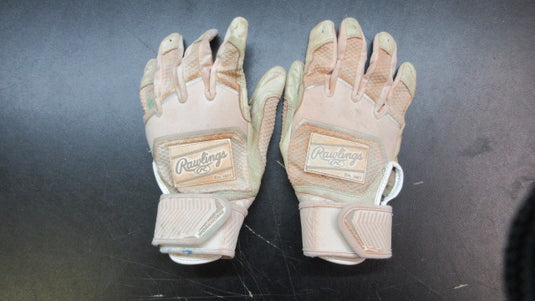 Used Rawlings Workhorse Batting Gloves - Youth Large