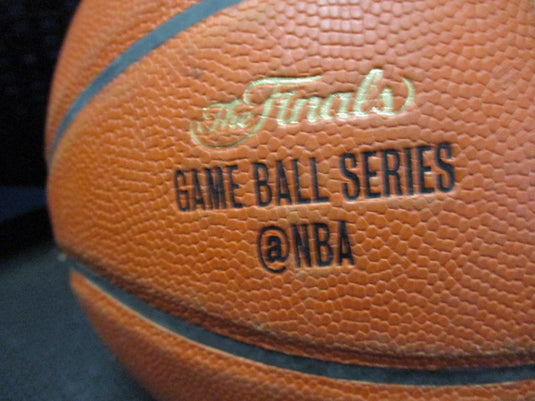 Used Spalding The Finals Game Ball Series