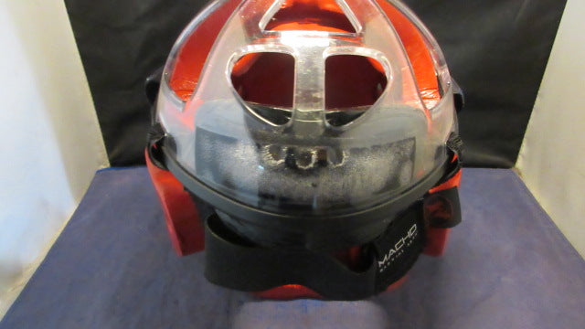 Load image into Gallery viewer, Used Macho ATA Head Gear w/ Face Mask Size Large- wear inside
