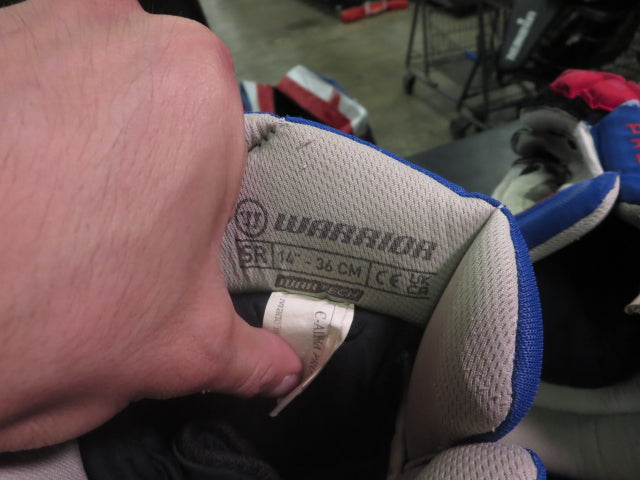 Load image into Gallery viewer, Used Warrior Alpha Pro Sr Palm X Hockey Gloves Size 14" - 36cm Arcadia Titans
