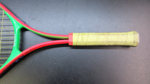 Load image into Gallery viewer, Used Wilson Rak Attak 25" Oversize Titanium Tennis Racquet
