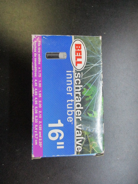 Load image into Gallery viewer, Bell Schrader Valve Inner Tube - 16&quot; x 1.75 - 2.25&quot;
