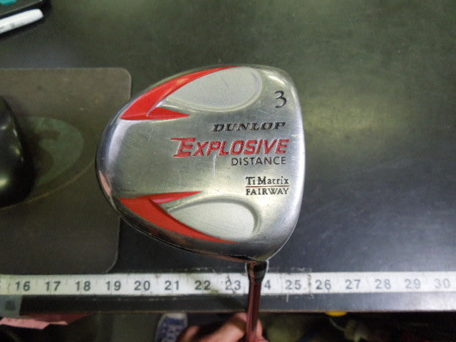 Load image into Gallery viewer, Used Dunlop Explosive Distance Ti Matrix Right Hand 3 Fairway Wood
