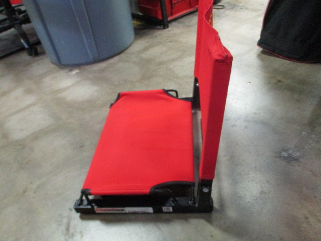 Load image into Gallery viewer, Used The Stadium Chair Company Red &quot;Chaparral Firebirds&quot; Stadium Seat
