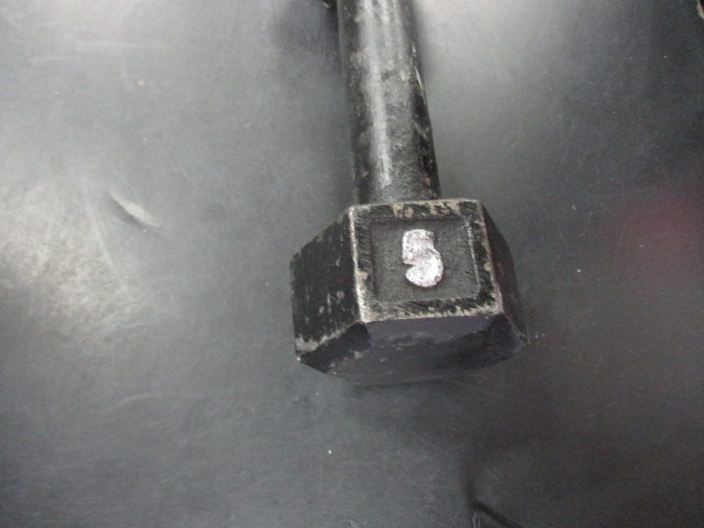 Load image into Gallery viewer, Used Cast Iron 5 LB Dumbbell
