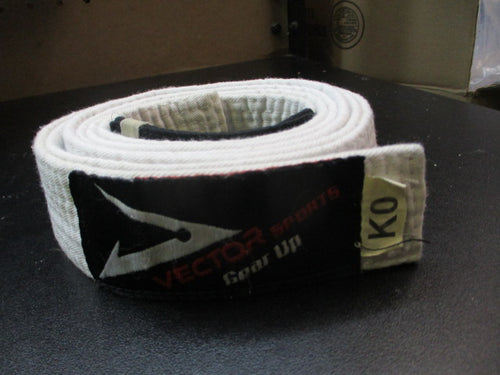 Used Vector Gear Karate Belt KO