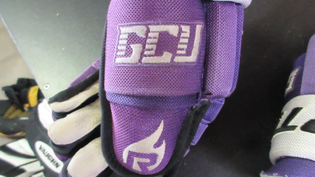 Load image into Gallery viewer, Used Rebirth Arise GCU 15&quot; Hockey Gloves - Purple
