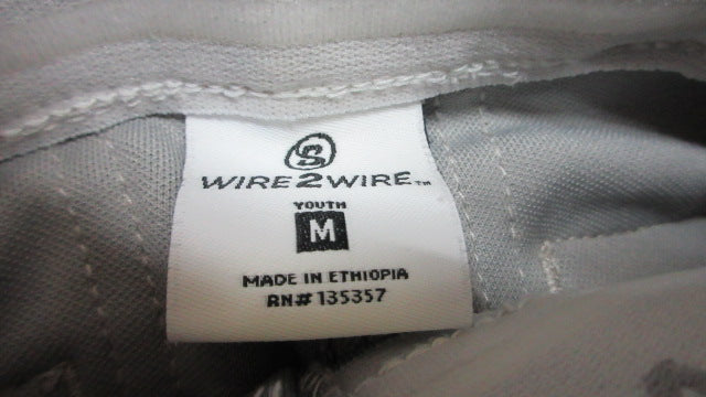 Load image into Gallery viewer, Used Wire2Wire Elastic Bottom Baseball Pants - Size Youth Medium
