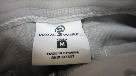 Used Wire2Wire Elastic Bottom Baseball Pants - Size Youth Medium
