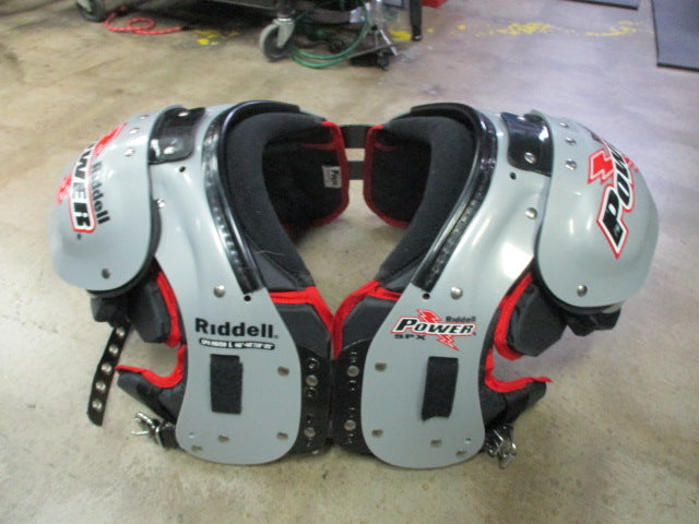 Load image into Gallery viewer, Used Riddell Power SPX Rb/DB Football Shoulder Pads Size Large
