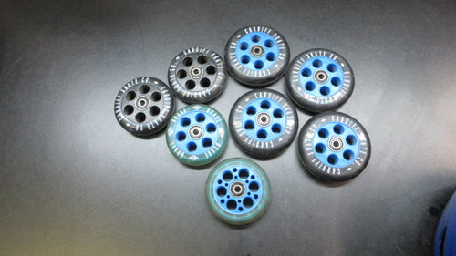 Used Cardiff Skate Co. Roller Blade Wheels - set of 8
