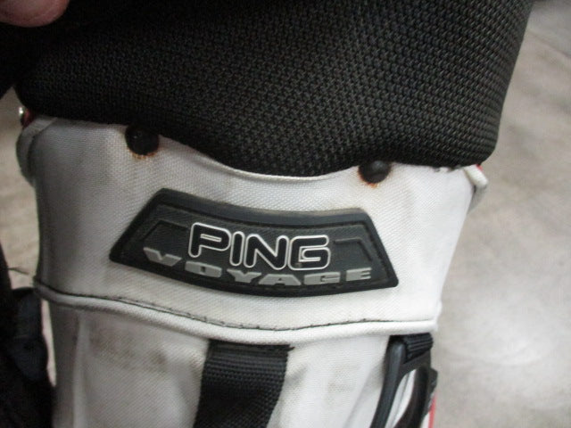 Load image into Gallery viewer, Used Ping Voyage Illinois State Redbirds Golf Stand Bag - Stand Legs Bent

