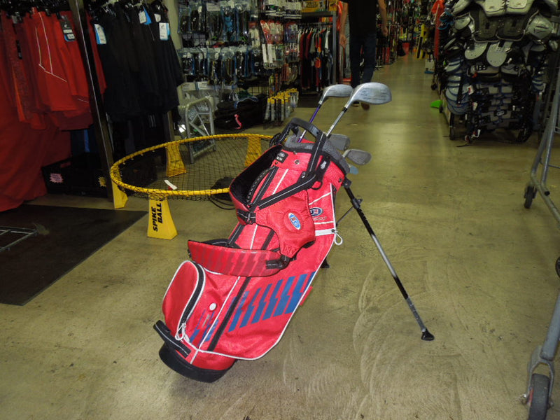Load image into Gallery viewer, Used U.S. Kids Golf UL 54s DV3 6pc Jr. Golf Club Set with Bag
