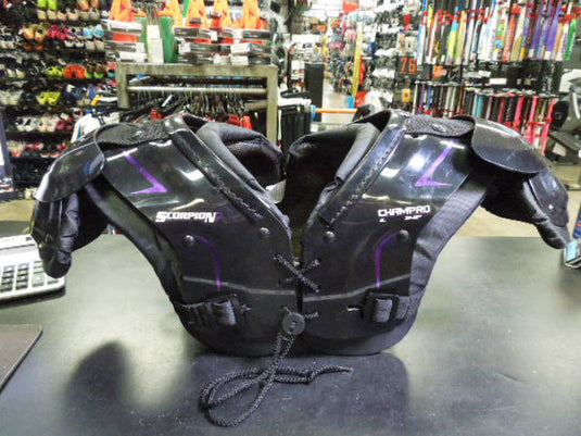 Used Champro Scorpion Football Shoulder Pads Size L 30-32"
