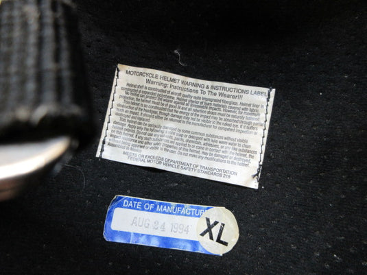Used Motorcycle Helmet - Size XL