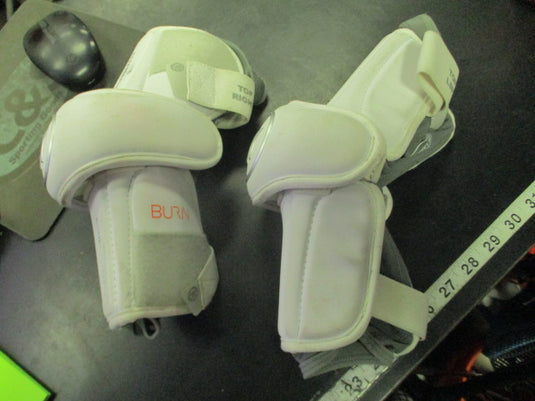 Used Warrior Burn Lacrosse Elbow Pads Size Large