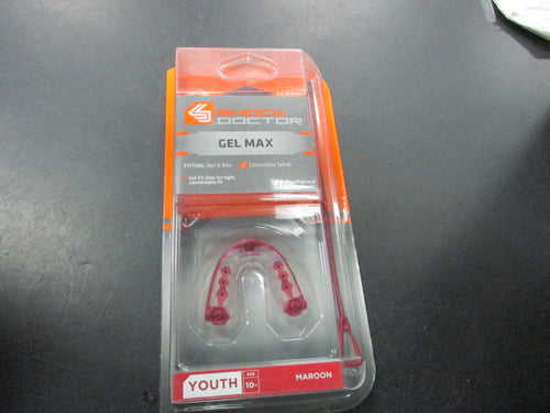 Used Shock Doctor Gel Max Youth 10- Mouth Guard