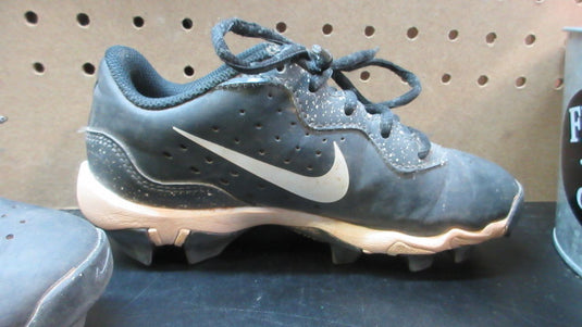 Used Nike Men's Alpha Huarache 4 Keystone Baseball Cleats - Size Youth 1