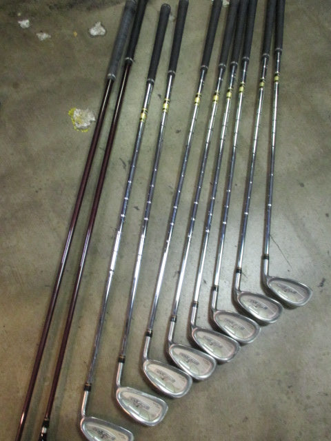 Load image into Gallery viewer, Used Tour Edge Comp LX 3-PW 3 Wood 5 wood RH Golf Set
