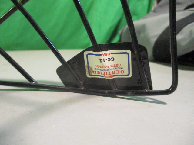Load image into Gallery viewer, Used Hockey Black Helmet Mask - 2012
