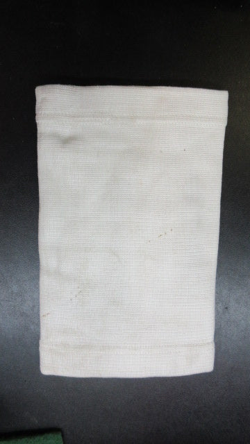 Used White Knee Sleeve w/ Metal Support - wear