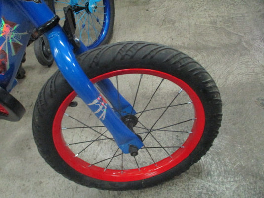 Used Huffy Marvel Spider-Man Kids 16" Bike W/ Training Wheels