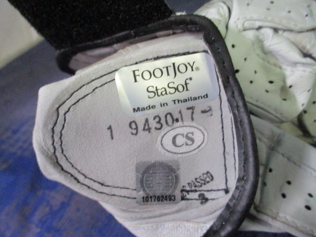 Load image into Gallery viewer, Used Foot Joy StaSof Golf Glove Size CS - wear
